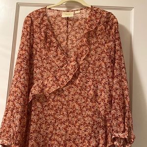 Maeve Ruffled Midi Dress